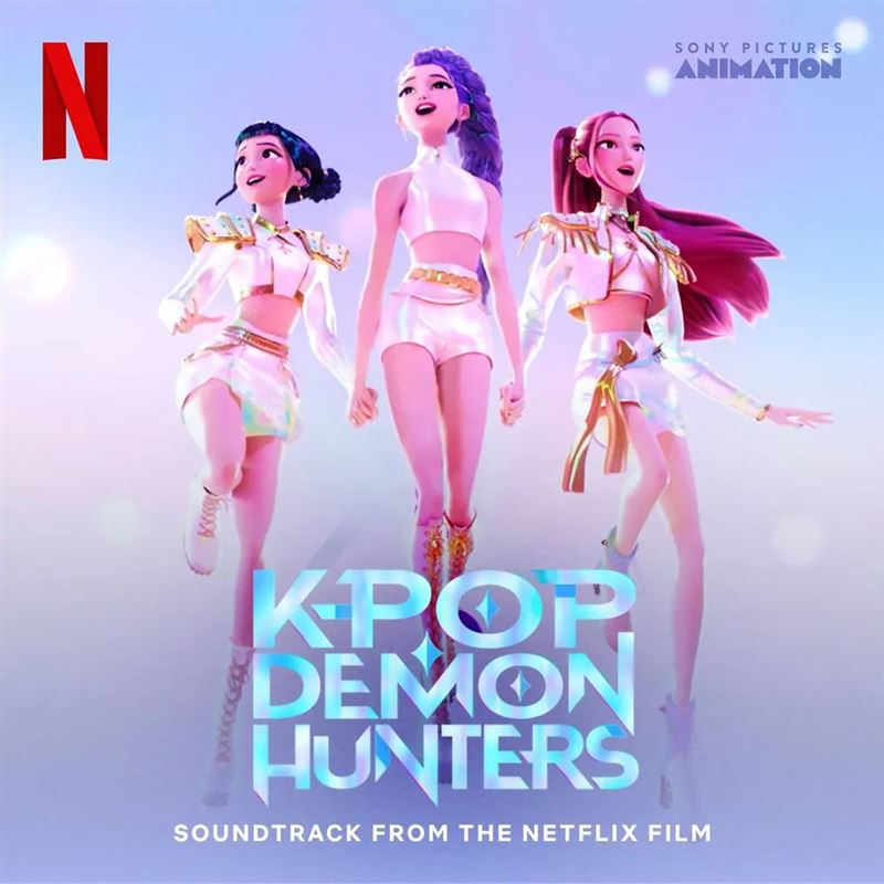 Netflix動畫電影《Kpop獵魔女團》主題曲〈Golden〉在全球具有高傳唱度及影響力，被部分觀眾認為更應該獲得「年度歌曲」。（圖／Netflix提供）