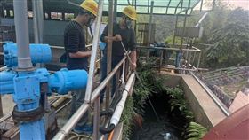 基隆,自來水,汙染,油味,台水,基隆河,環保局。（圖／翻攝畫面）