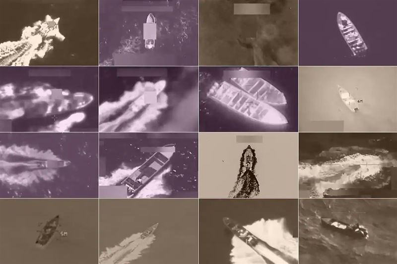 美軍9月2日的首次「打毒船」行動，被爆料居然刻意回頭再炸，以確保不留下活口。（圖／翻攝自X平台 @ianmiles）