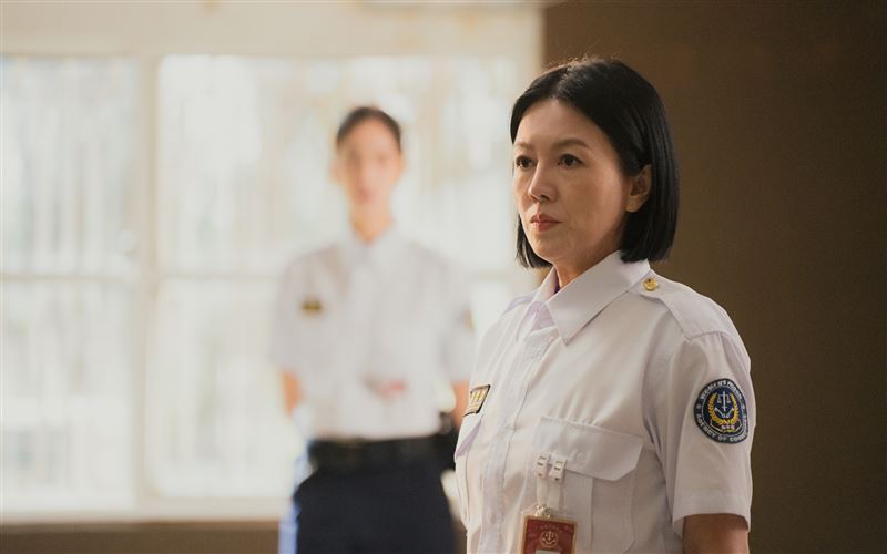 《陽光女子合唱團》苗可麗飾演介護科科長。（圖／壹壹喜喜提供）