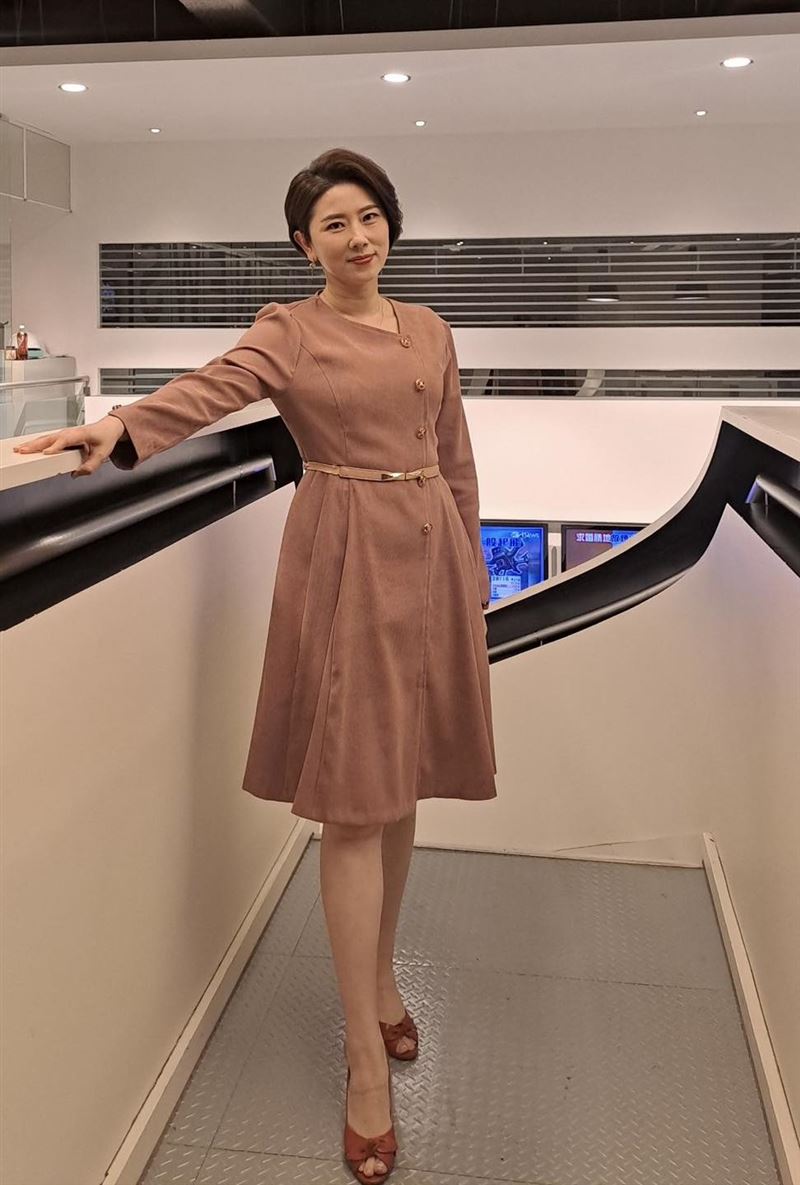 三立主播許貴雅。（圖／翻攝自許貴雅臉書）