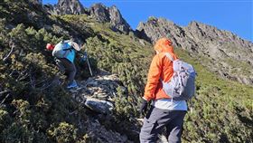 退休校長,玉山,失聯,搜救（圖／翻攝畫面）