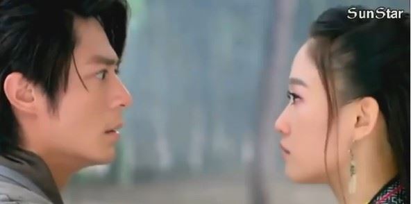 兩人仍在2012年二度合作古裝劇《笑傲江湖》。左為霍建華、右為陳喬恩（圖／翻攝自IG）