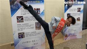 41歲的跆拳道國手陳億婷（圖／記者蔣季容攝影）