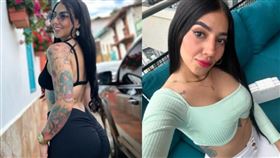 凱倫是哥倫比亞知名的重機網美，在社群媒體上擁有45,000名粉絲。（圖／翻攝 IG @sofia_quiroz10）