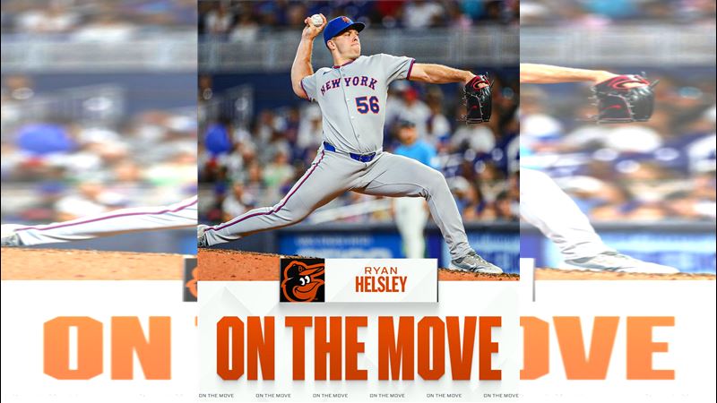 去年國聯年度救援王海爾斯利（Ryan Helsley）加入金鶯。（圖／翻攝自MLB X）