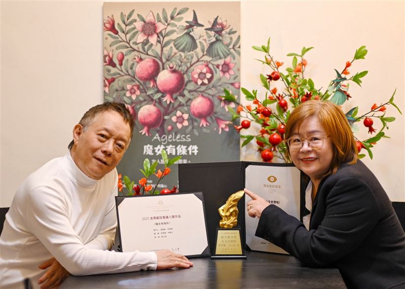 林貴敏（右）和潘重威（左）回歸創作人本色。（圖／創意大群組提供）