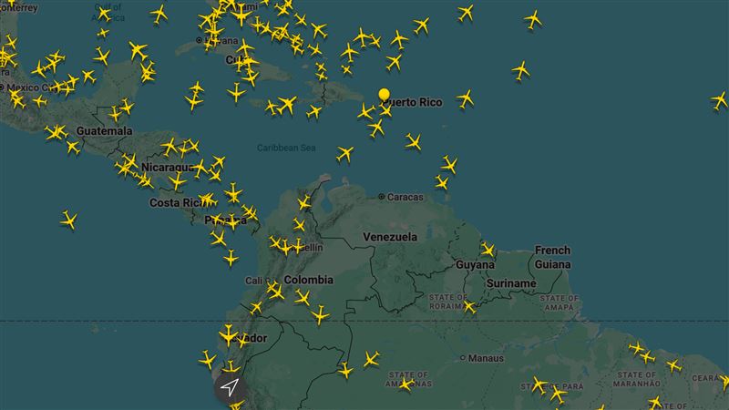 新／美國要打了？委內瑞拉上空已無飛機