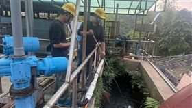 基隆,自來水,汙染,油味,台水,基隆河,環保局。（圖／翻攝畫面）