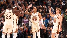 金州勇士主場逆轉擊敗紐奧良鵜鶘。（圖／翻攝自X平台 @warriors
）