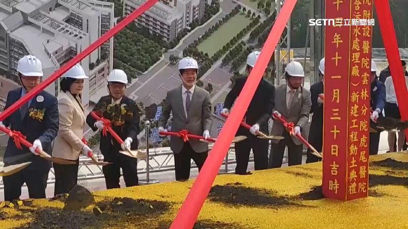 賴清德、劉建國赴雲林 替民爭取醫療大樓