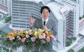 賴清德總統今（30）日出席「台大醫院雲林分院虎尾醫院醫療大樓、綜合大樓新建工程動土典禮」。（圖／總統府提供）