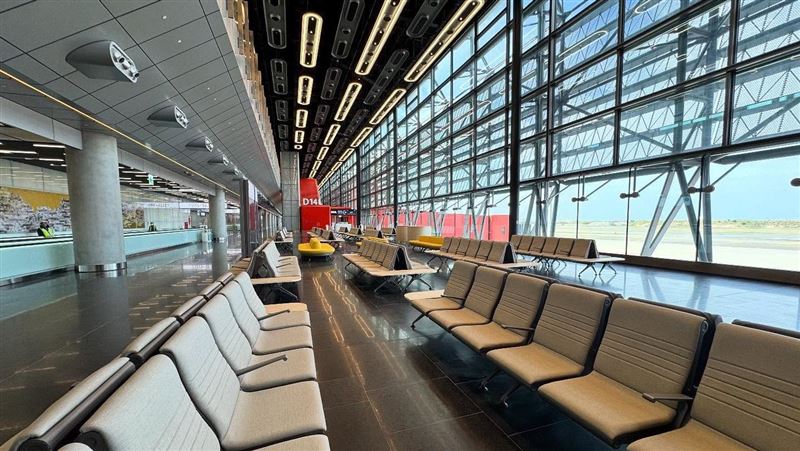 桃機T3北登機廊廳明試營運 登機從這走