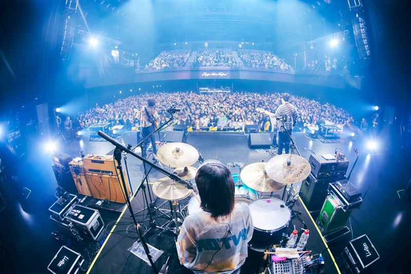 Saucy Dog首度在台北舉辦專場演唱會。（圖／日吉&quot;JP&quot;純平提供）