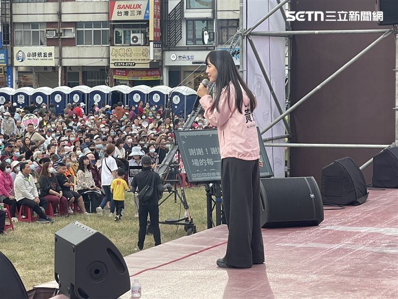 黃捷的台語歷經數年洗禮後，已不若初入政壇時艱澀。（圖／記者洪正達攝影）