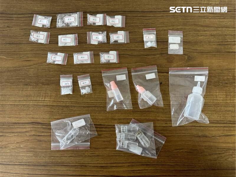 北市吳男開車載送一對男女遭警方查獲毒品。（圖／翻攝畫面）