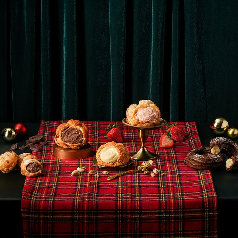 巧克力+開心果+草莓。（圖／品牌業者提供）