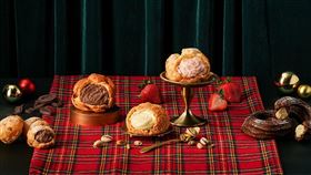 巧克力+開心果+草莓。（圖／品牌業者提供）