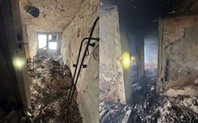 宏福苑火場內部首曝光　焦黑煉獄慘不忍睹（圖／翻社文匯網）