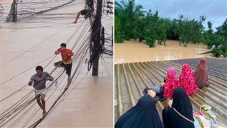 泰國洪災百死、萬人受害　總理令14天恢復