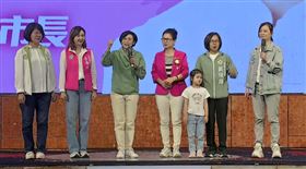 林岱樺下午舉辦「姐妹伴的相遇」女力晚會。（圖／翻攝畫面）