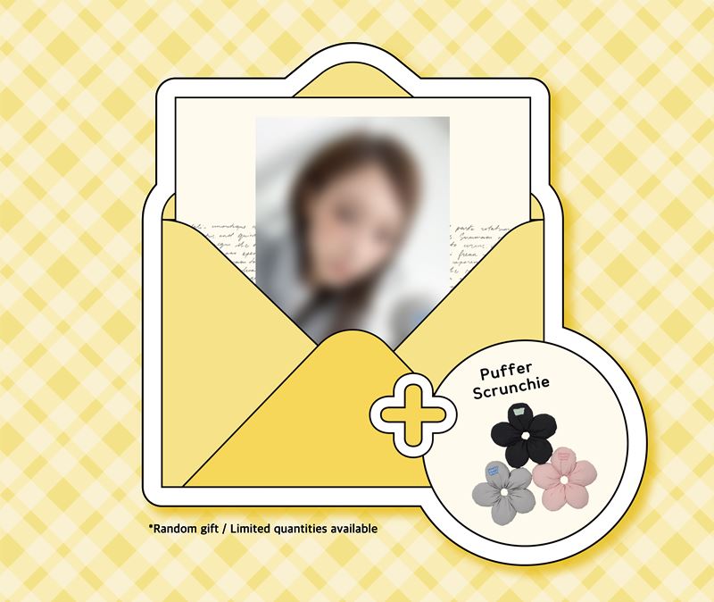 GISELLE限量小卡與髮圈乙組。（圖／品牌業者提供）