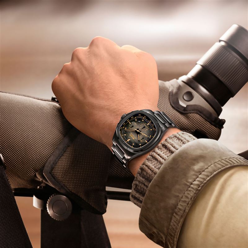 MIDO推出革新代表作Multifort TV Chronograph。（圖／品牌業者提供）