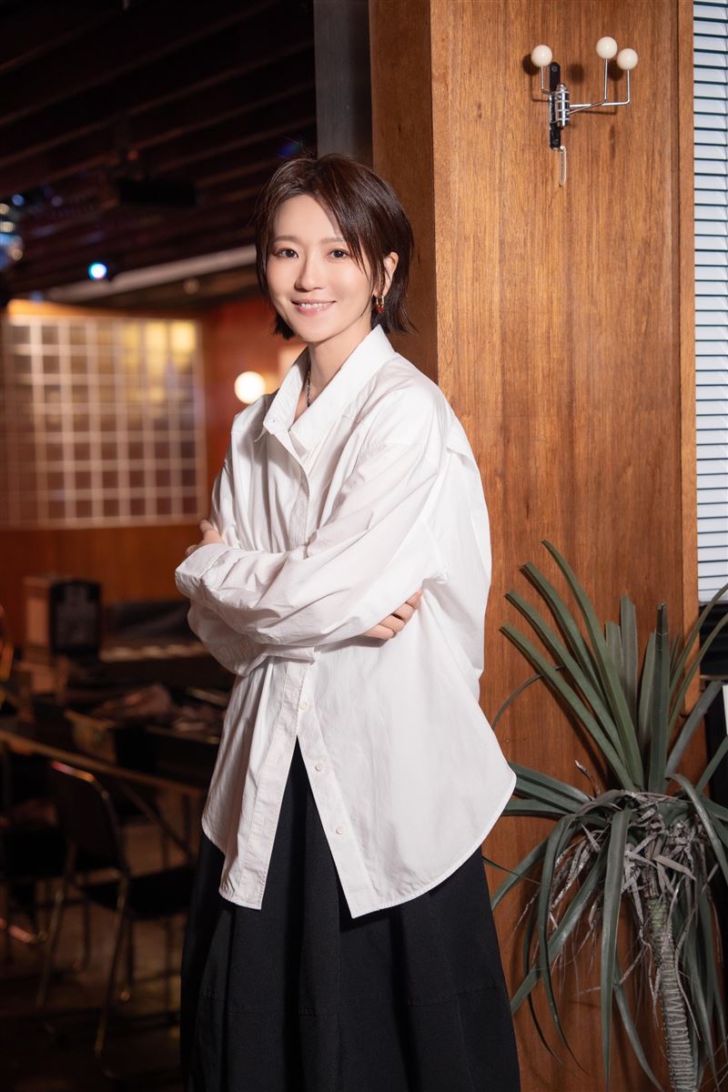 蔡淳佳出道25年首次來台開唱，將於12月13日登場。（圖／記者趙于瑩攝影）