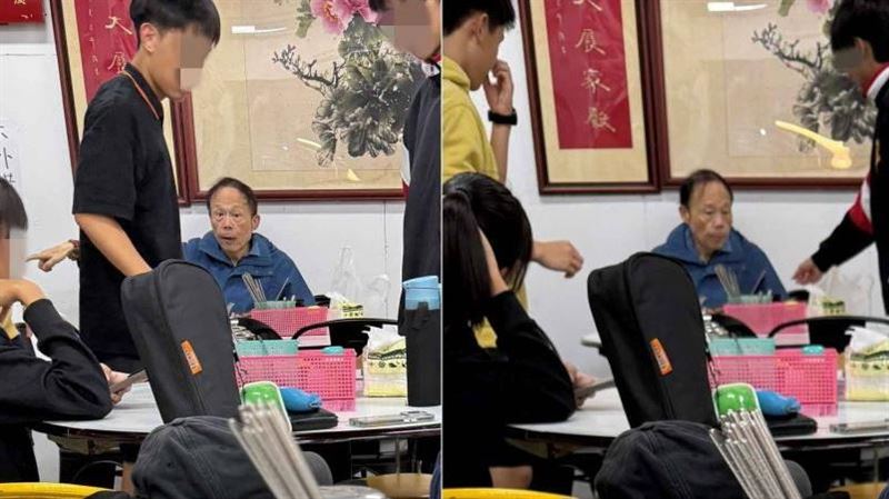 直擊名嘴鄭師誠獨自用餐 暖心小舉動曝光