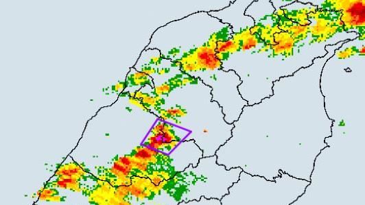 新/上班注意!大雷雨開炸「2縣市」