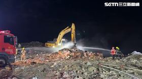 台南,安南區,掩埋場,火警,黃偉哲,環保局（圖／翻攝畫面）