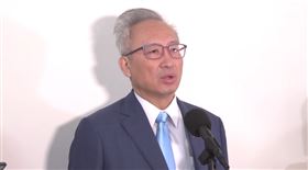 外交部次長吳志中日前在立法院接受媒體聯訪（圖／翻攝畫面）