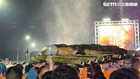 屏東,鱷魚,廟會,供品,遶境（圖／記者朱俊傑攝影）