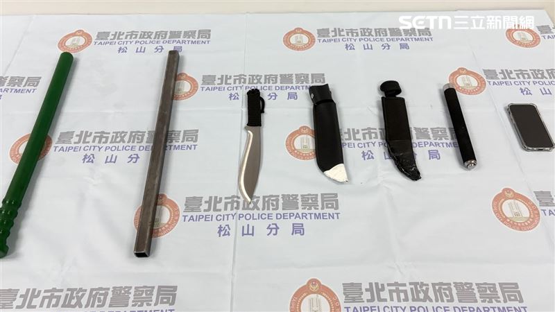 林姓嫌犯伏擊夏天倫後主動前往民有派出所投案。（圖／翻攝畫面）