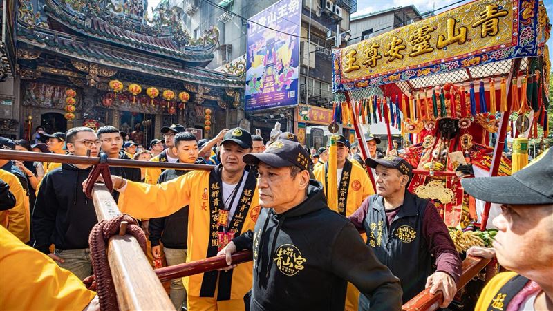 北港媽抵萬華　青山宮170周年盛典啟動