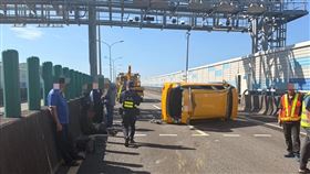 車禍,漁港聯絡道,翻覆