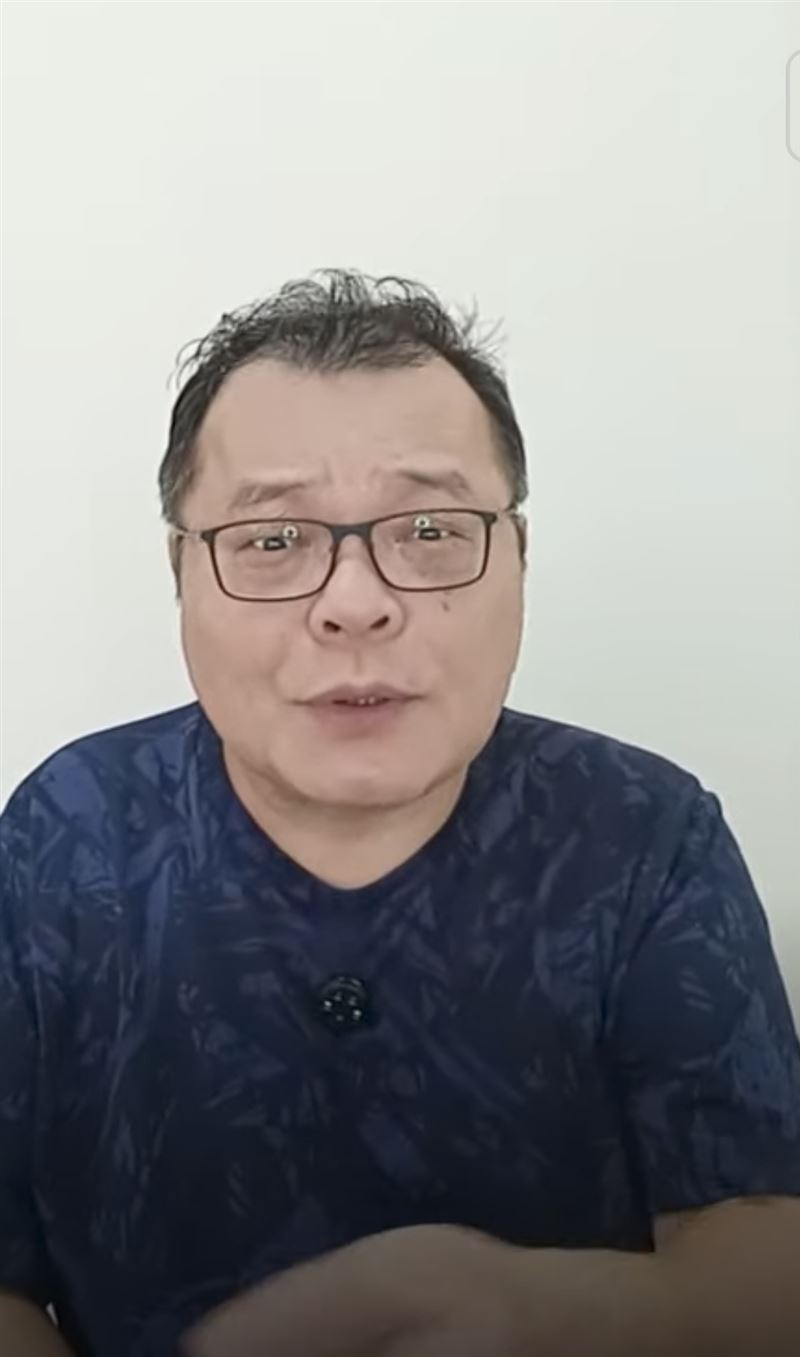 陳揮文今開直播。（圖／翻攝自陳揮文YouTube）