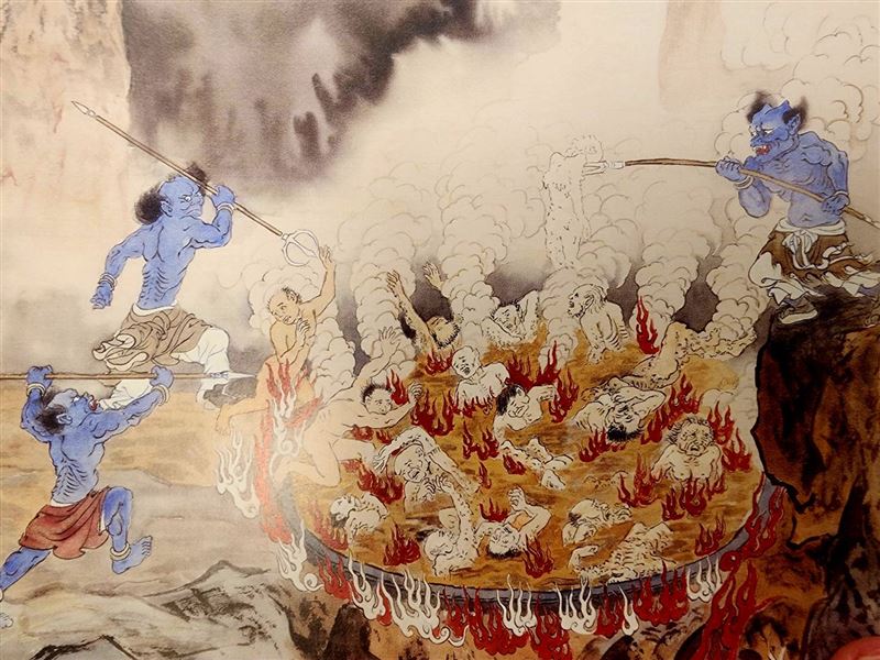 全台唯一炸油鍋！于朦朧17惡人慘了，粉絲寫下17位嫌疑人名單，請求城隍爺將他們「炸」起來為于朦朧申冤。（圖／翻攝自《因果圖鑑》）