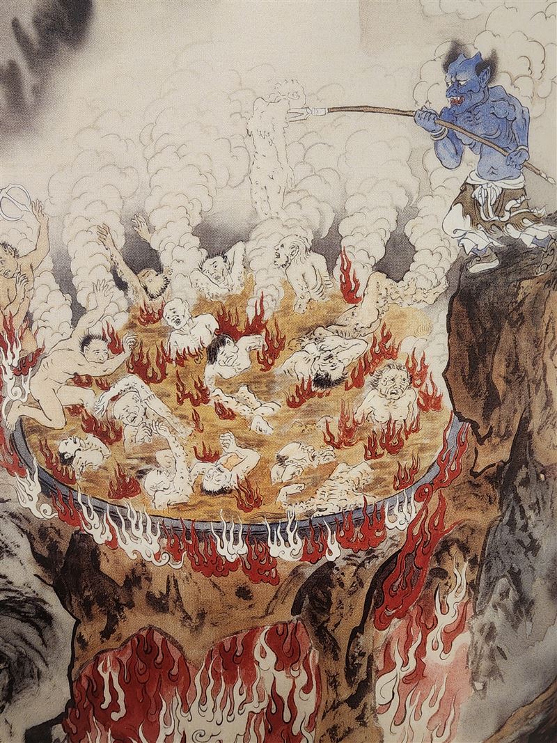 全台唯一炸油鍋！于朦朧17惡人慘了，粉絲寫下17位嫌疑人名單，請求城隍爺將他們「炸」起來為于朦朧申冤。（圖／翻攝自《因果圖鑑》）