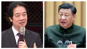  賴清德、習近平（組合圖）