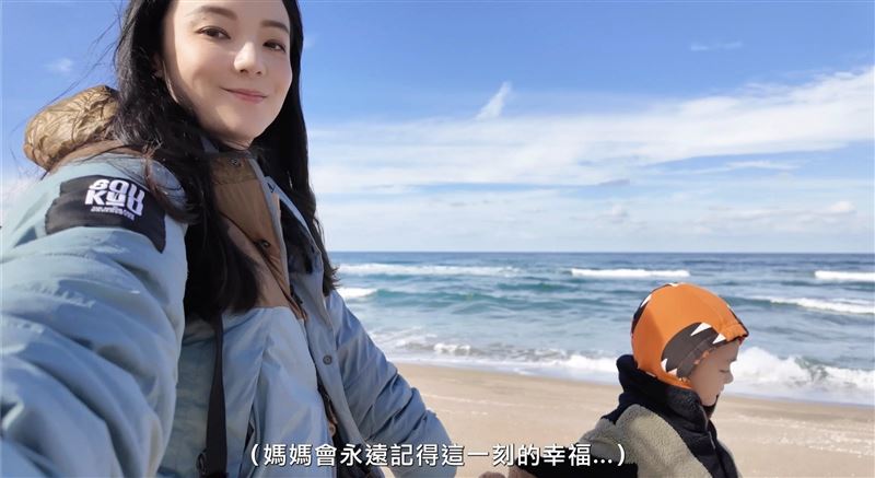 女星歐陽靖平時透過社群與粉專「新醬出去玩」分享母子旅遊生活。（圖／翻攝自歐陽靖臉書）