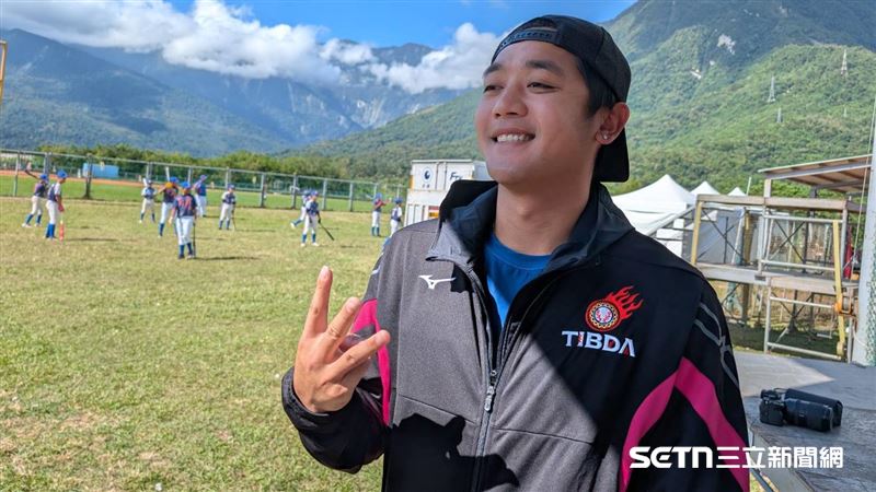 味全龍球星拿莫．伊漾第3次參加關懷盃。（圖／記者張沛嘉攝影）