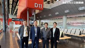 北登廊廳,北登機廊廳,T3,桃園機場。（圖／記者李育道攝影）