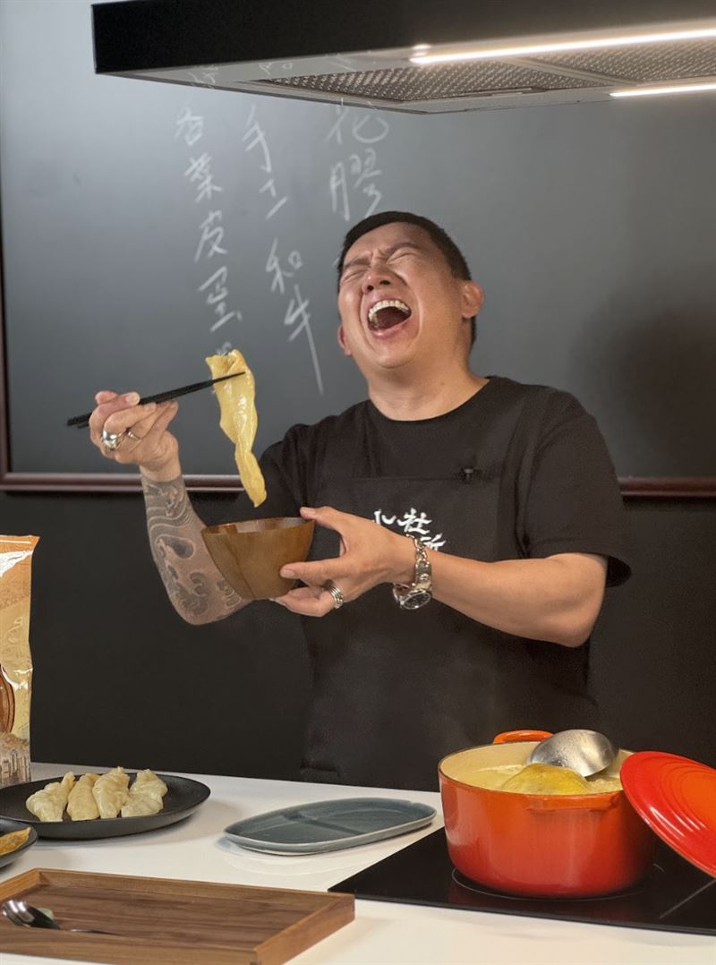 杜汶澤宣布打造港式小吃品牌。（圖／小杜麵館提供）