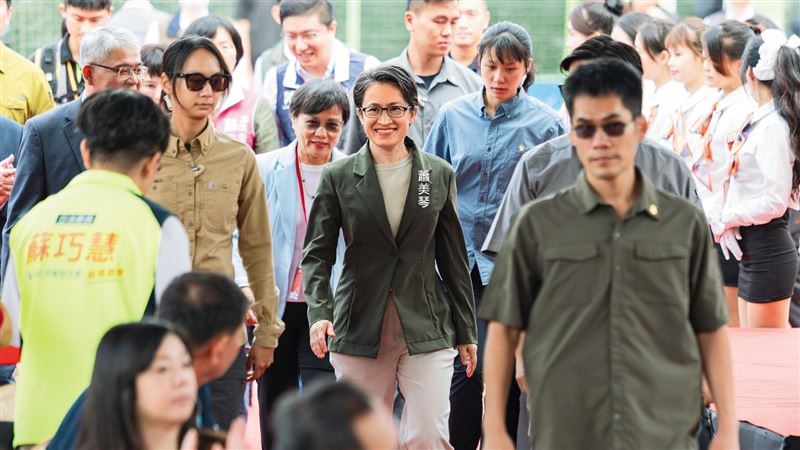 綠2縣提前起跑！戰貓蕭美琴扮輔選發動機