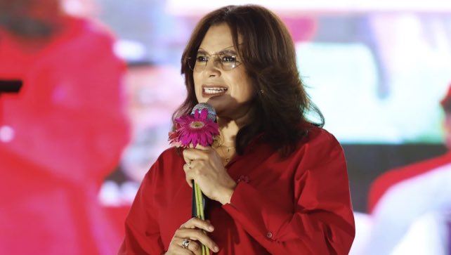 而親中的執政黨「自由重建黨」候選人蒙卡達則居第三名落後。（圖／翻攝自X平台 @crumar92）