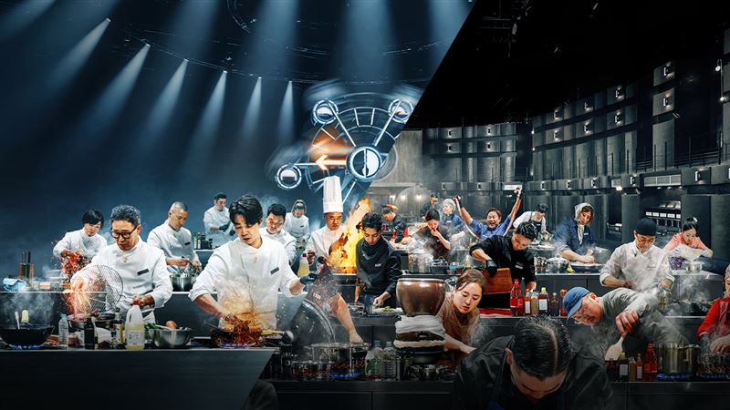 《黑白大廚：料理階級大戰》第2季正式預告釋出。（圖／Netflix提供）