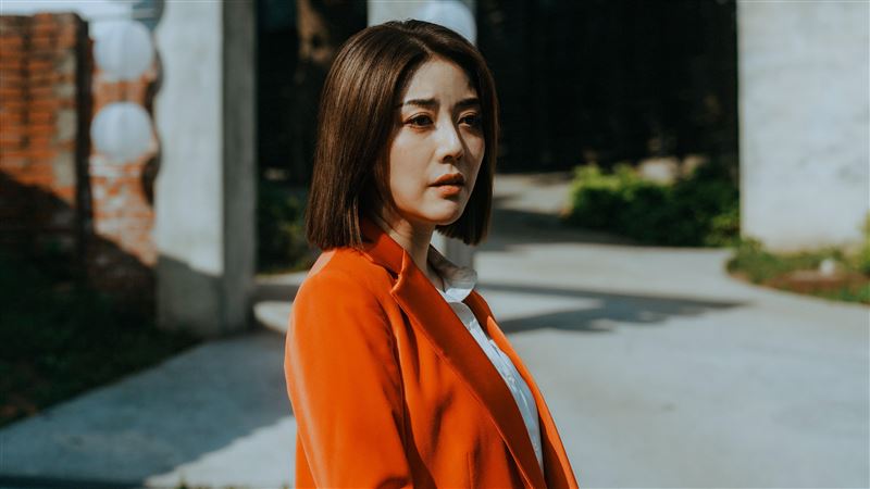 韓瑜第一次挑戰即興式演出的戲劇，非常期待也非常興奮。（圖／映底子國際傳媒股份有限公司提供）