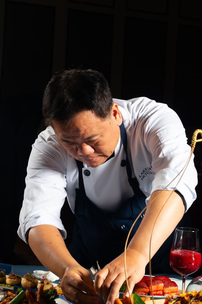 為讓研究成果真正「落地」到餐桌，煙波特別邀請獲米其林綠星與一星肯定的主廚蔡瑞郎。（圖／煙波國際觀光集團提供）