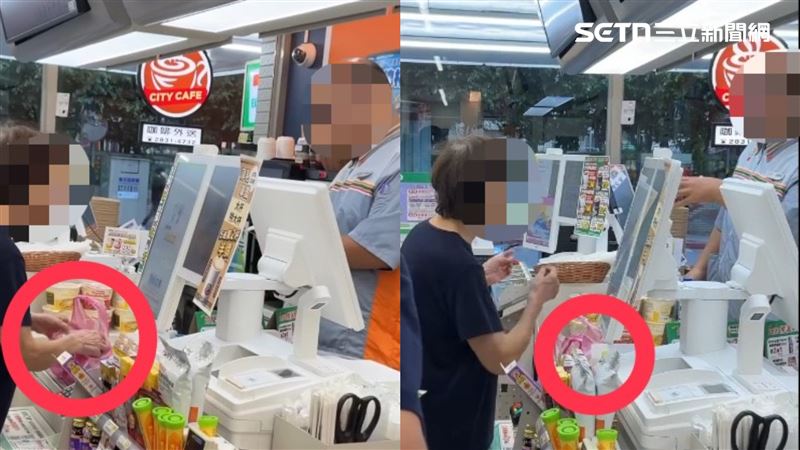 天母出現一名阿嬤，要求退貨關東煮。（圖／網友shaoyu1013授權提供，未經同意請勿轉載）